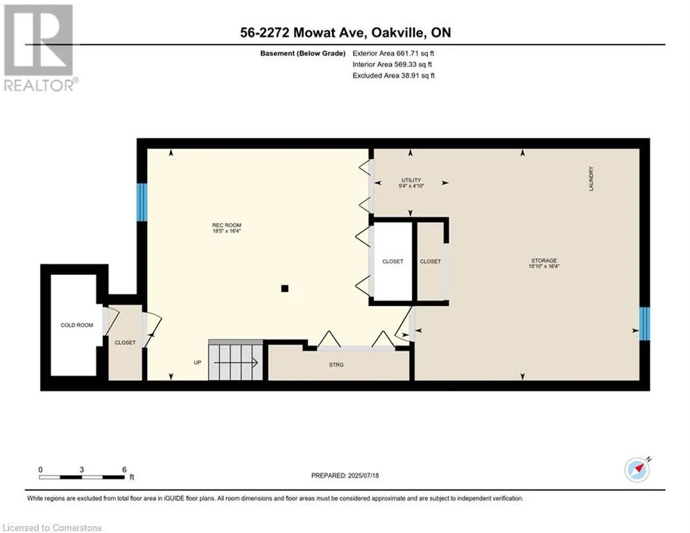 2272 MOWAT Avenue Unit# 56, #56