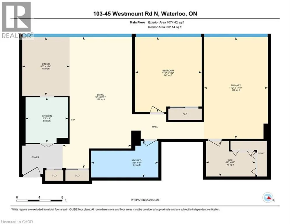 45 WESTMOUNT Road N Unit# 103, #103