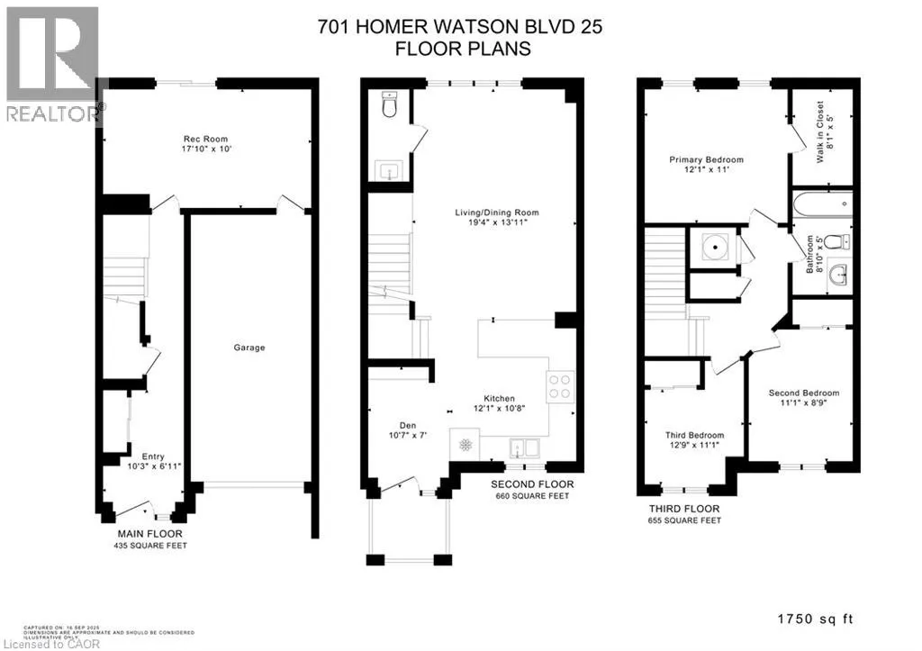 701 HOMER WATSON Boulevard Unit# 25, #25