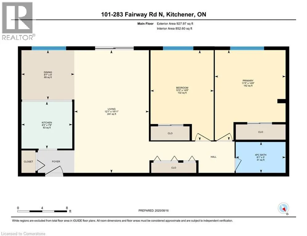 283 FAIRWAY Road N Unit# 101, #101