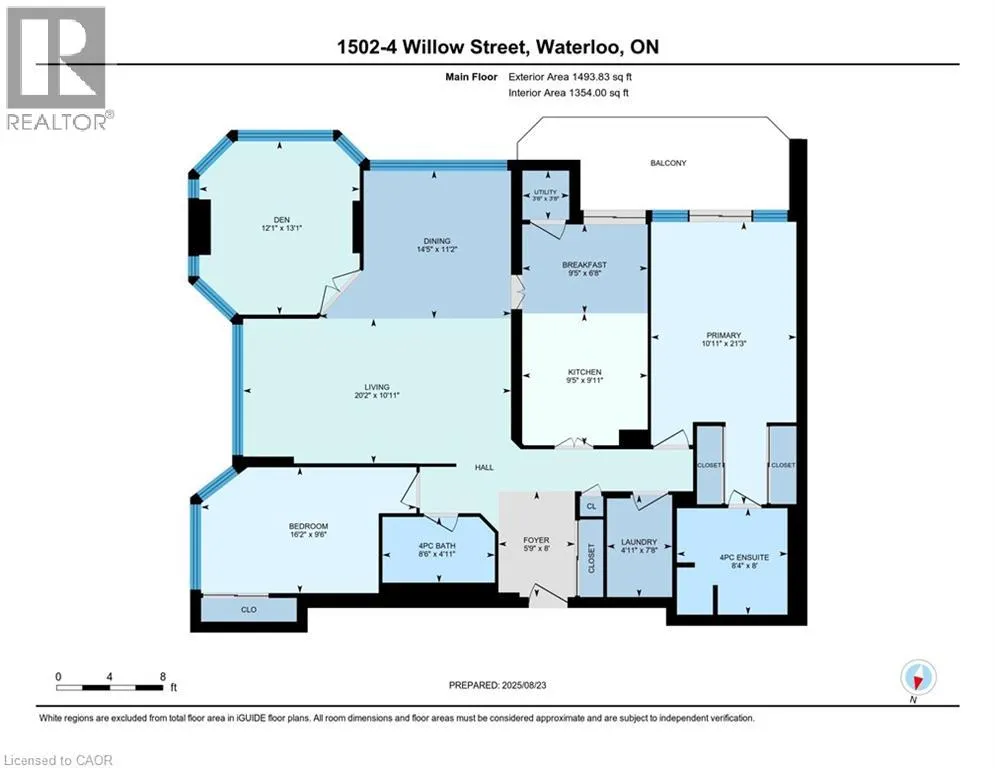 4 WILLOW Street Unit# 1502, #1502