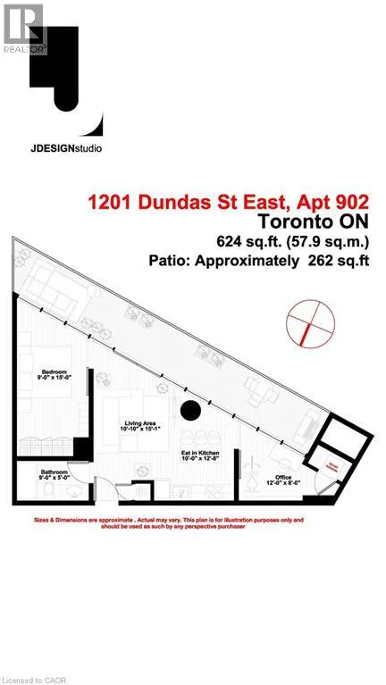1201 DUNDAS Street E Unit# 902, #902
