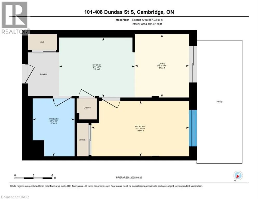 408 DUNDAS Street S Unit# 101, #101