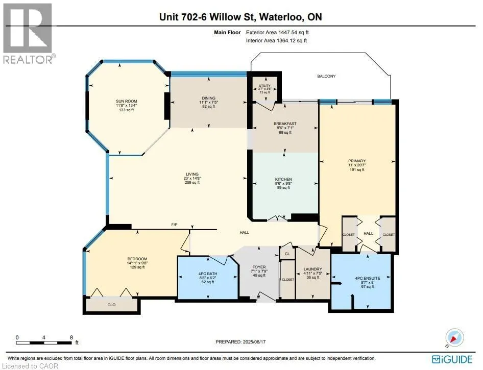 6 WILLOW Street Unit# 702, #702