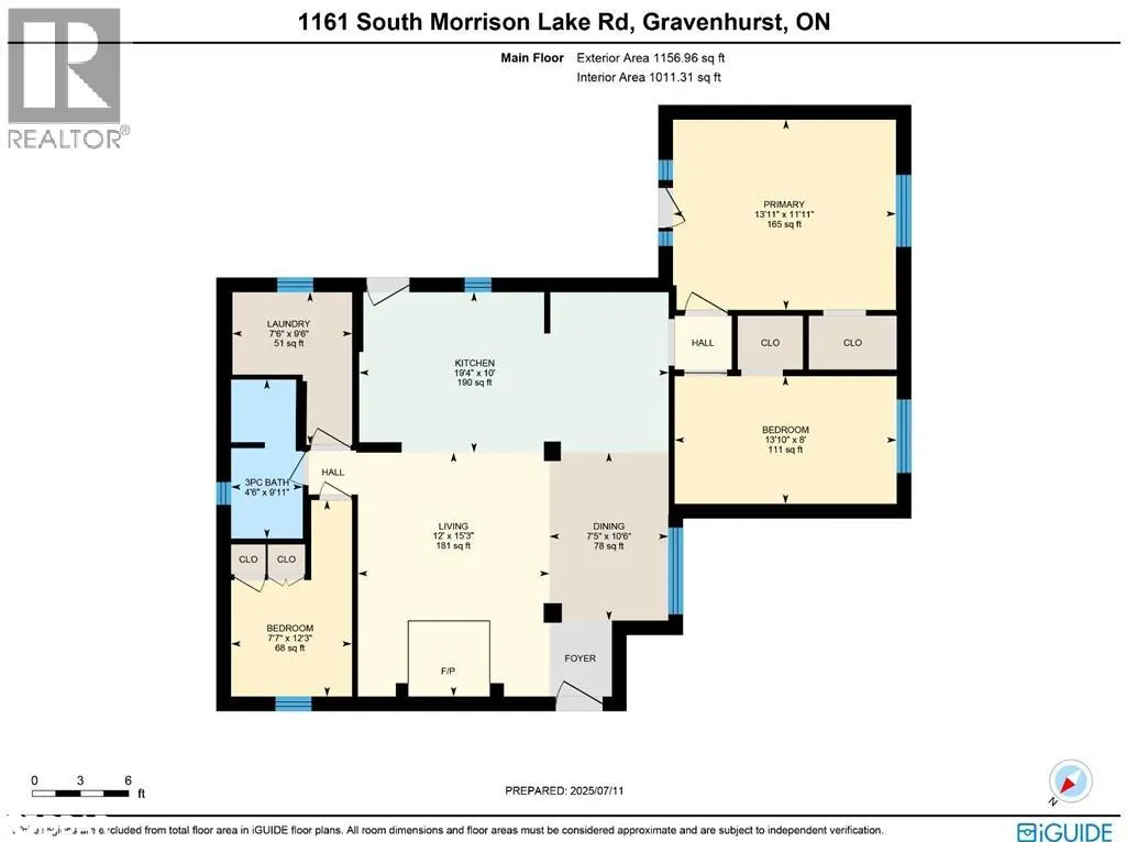 1161 S MORRISON LAKE Road