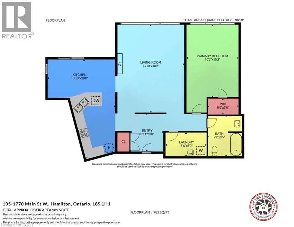 1770 MAIN Street W Unit# 105, #105