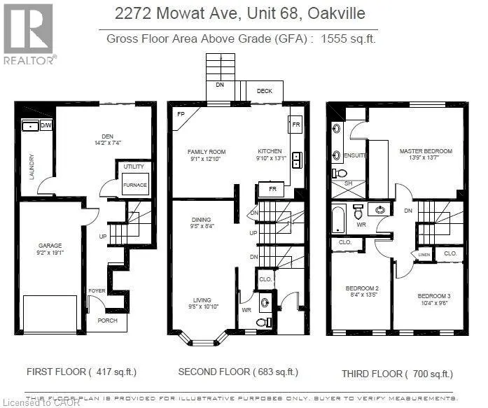 2272 MOWAT Avenue Unit# 68, #68