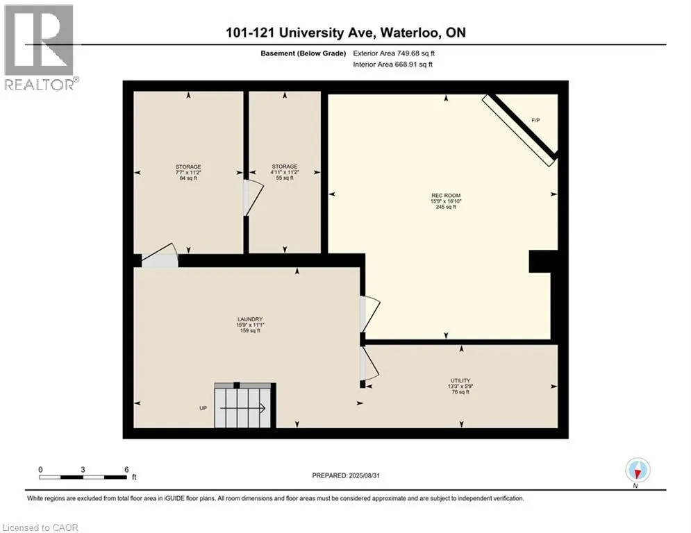 121 UNIVERSITY Avenue E Unit# 101, #101