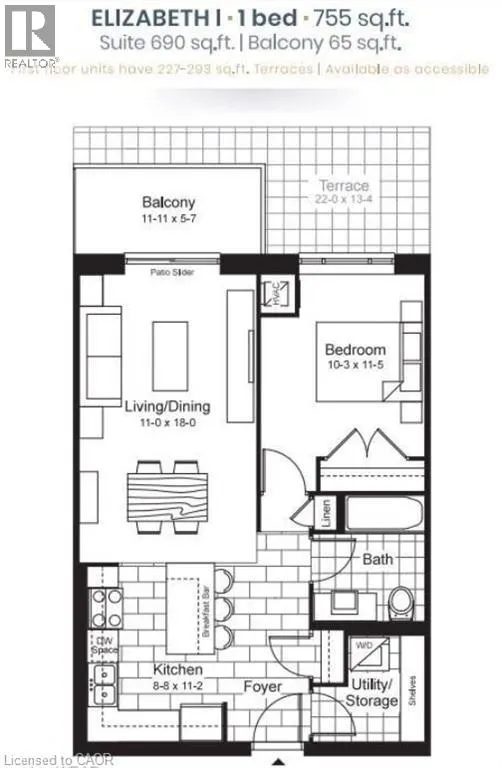 399 QUEEN Street S Unit# 209, #209