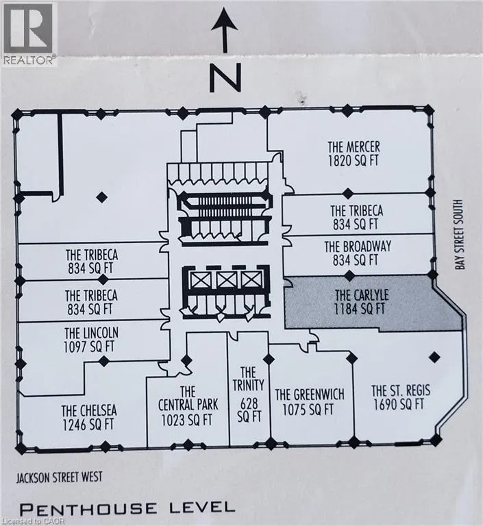 66 BAY Street S Unit# PH4, #PH4