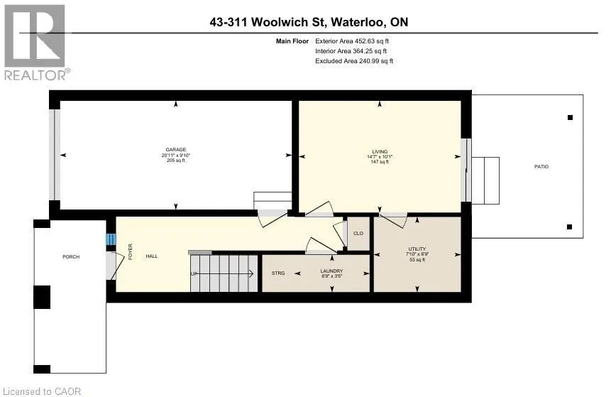 311 WOOLWICH Street Unit# 43, #43