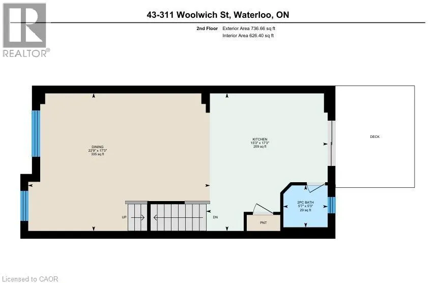 311 WOOLWICH Street Unit# 43, #43
