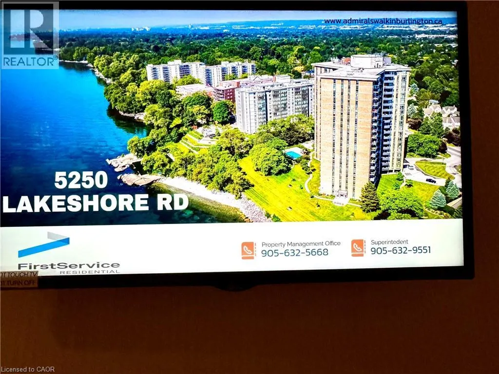 5250 LAKESHORE Road Unit# 1708, #1708