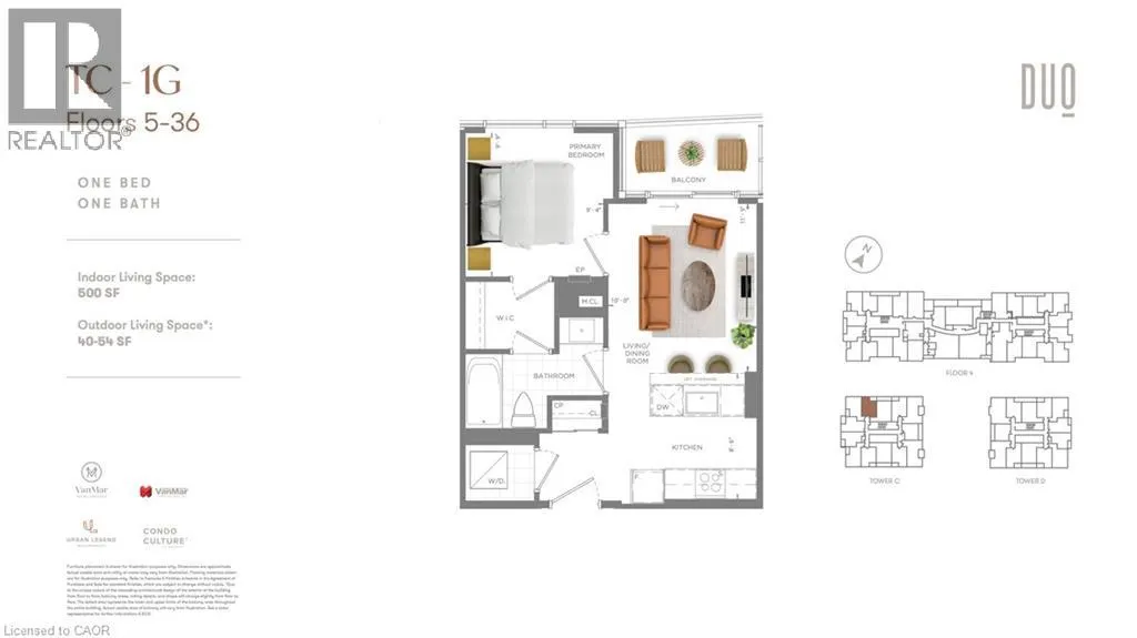 25 WELLINGTON Street S Unit# 1107, #1107