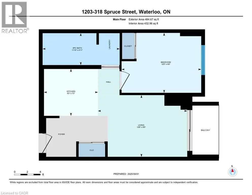 318 SPRUCE Street Unit# 1203, #1203