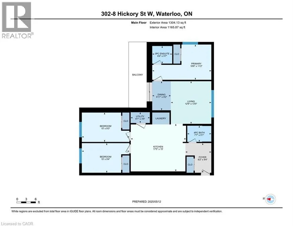 8 HICKORY Street W Unit# 302, #302
