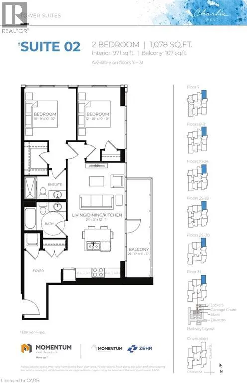 60 CHARLES Street W Unit# 2302, #2302