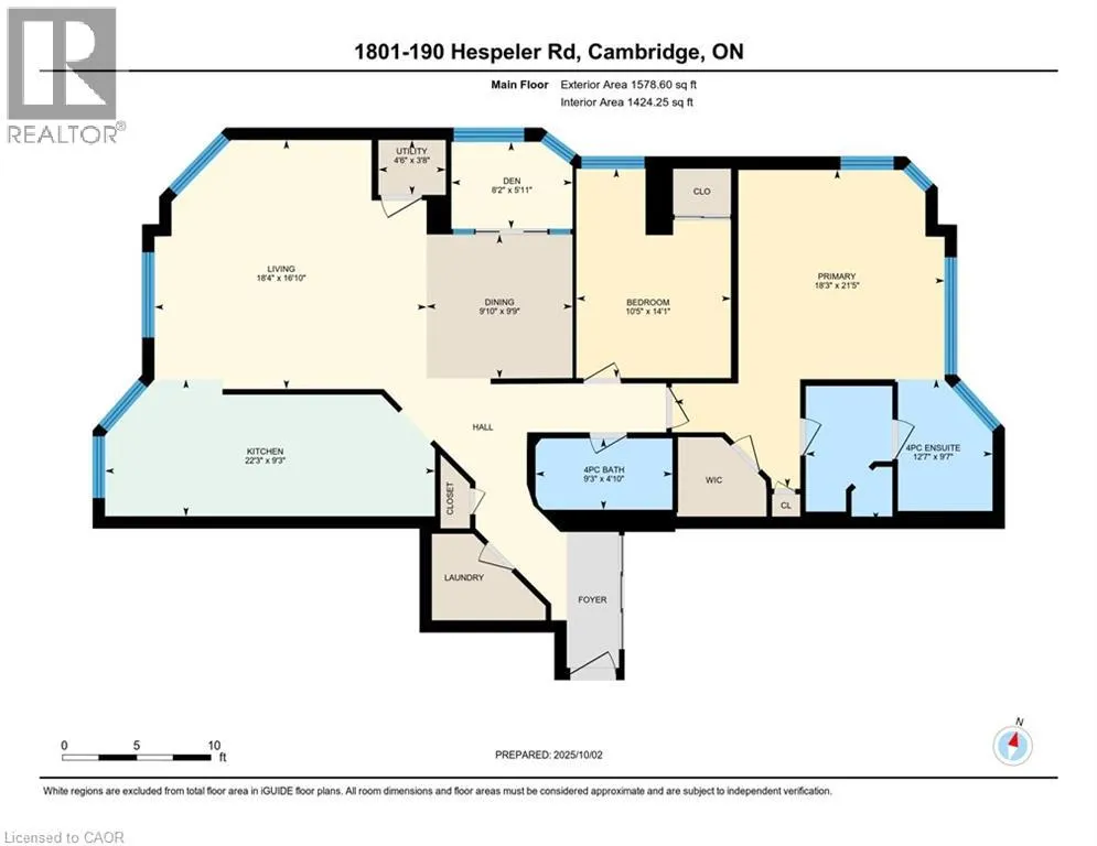 190 HESPELER Road Unit# 1801, #1801