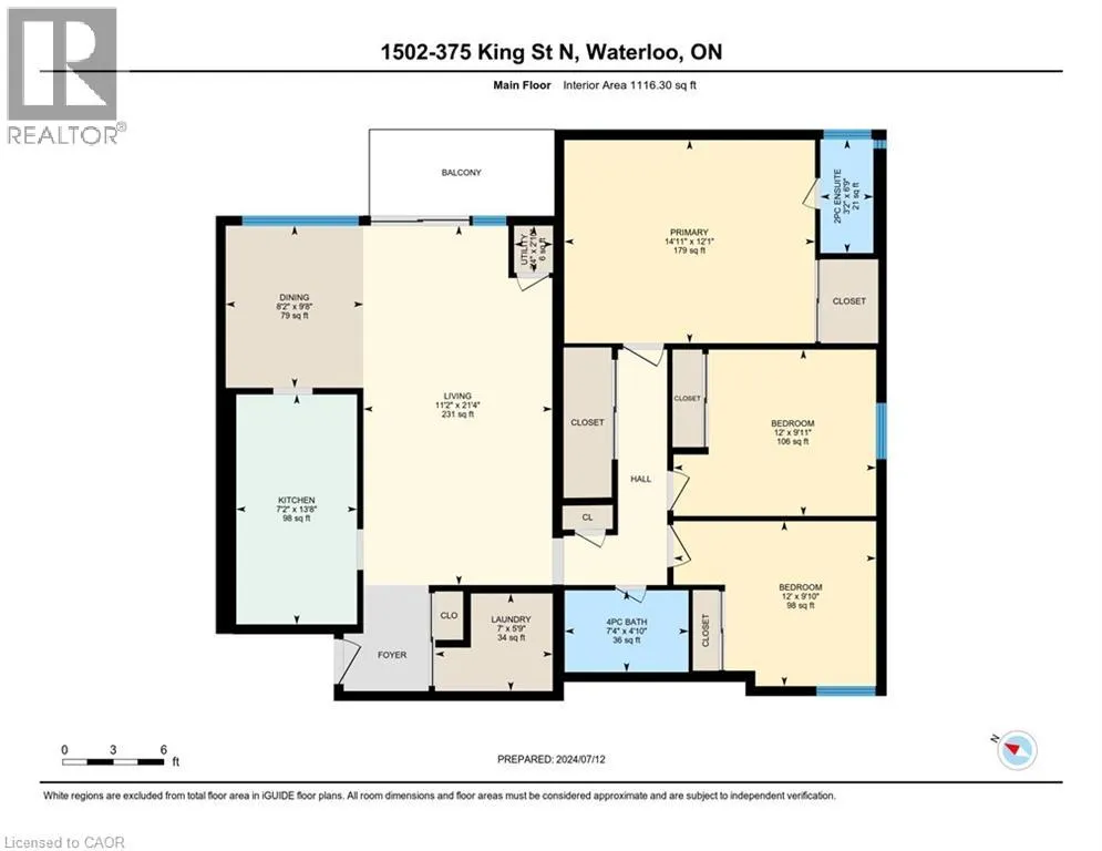 375 KING Street N Unit# 1502, #1502