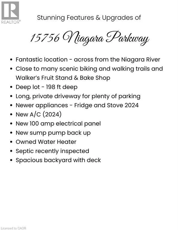 15756 NIAGARA Parkway