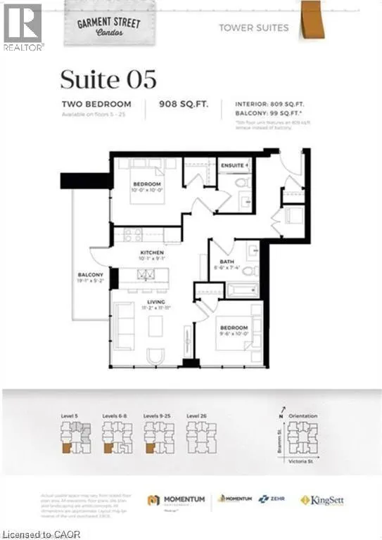 108 GARMENT STREET Street Unit# 605, #605