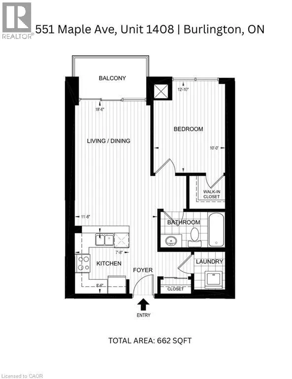 551 MAPLE Avenue Unit# 1408, #1408