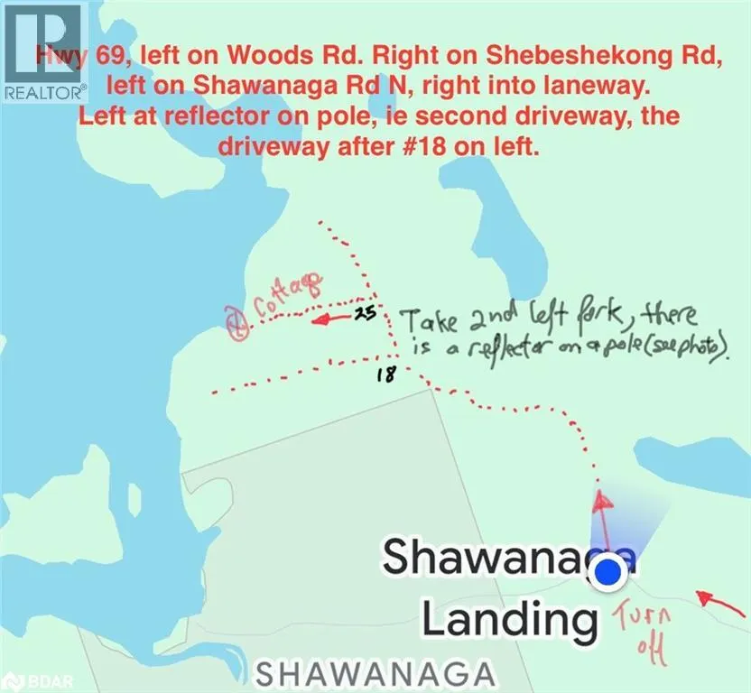 25 SHAWANAGA LANDING Road