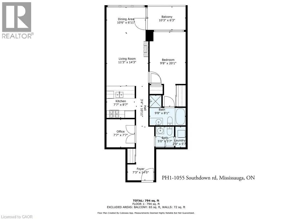 1055 SOUTHDOWN Road Unit# PH01, #PH01