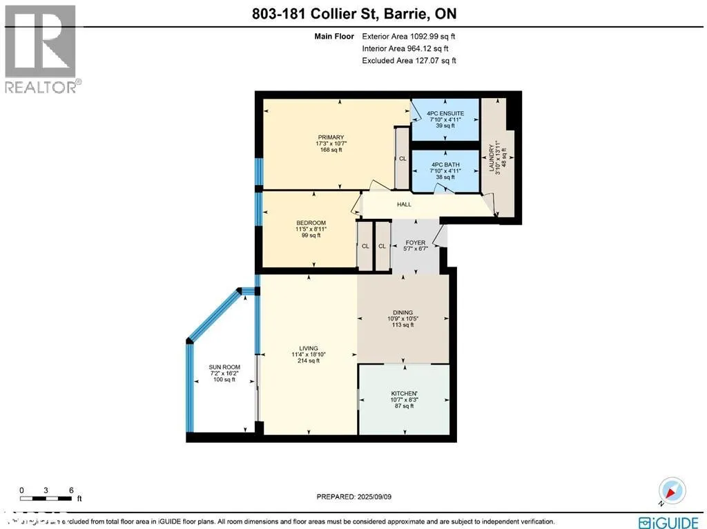 181 COLLIER Street Unit# 803, #803