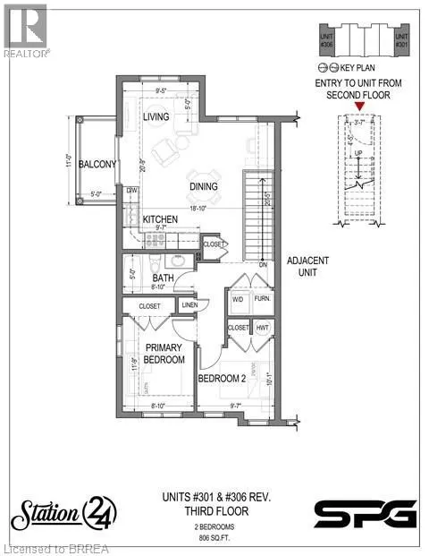 600 NORFOLK Street Unit# 301, #301