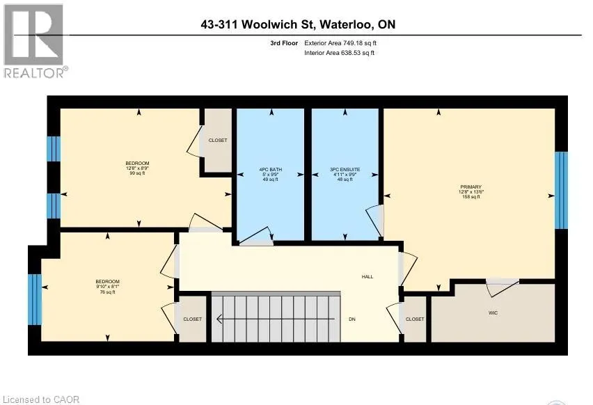 311 WOOLWICH Street Unit# 43, #43