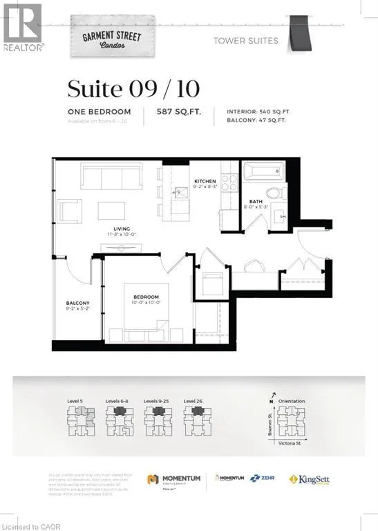 108 GARMENT Street Unit# 1209, #1209