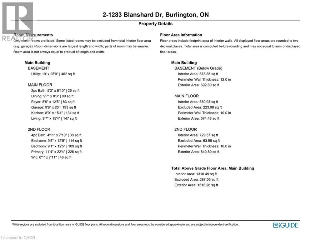 1283 BLANSHARD Drive Unit# 2, #2