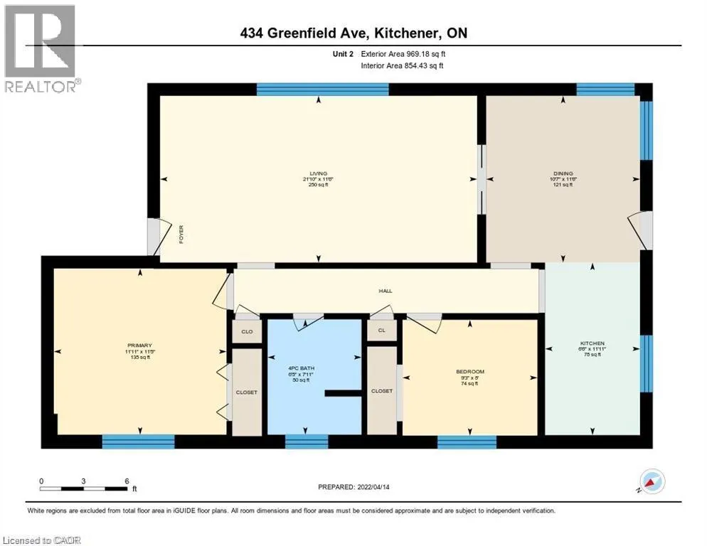 434 GREENFIELD Avenue Unit# 2, #2