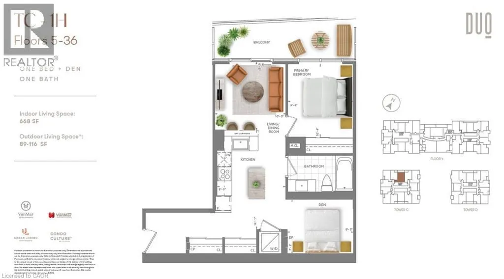 25 WELLINGTON Street S Unit# 1708, #1708