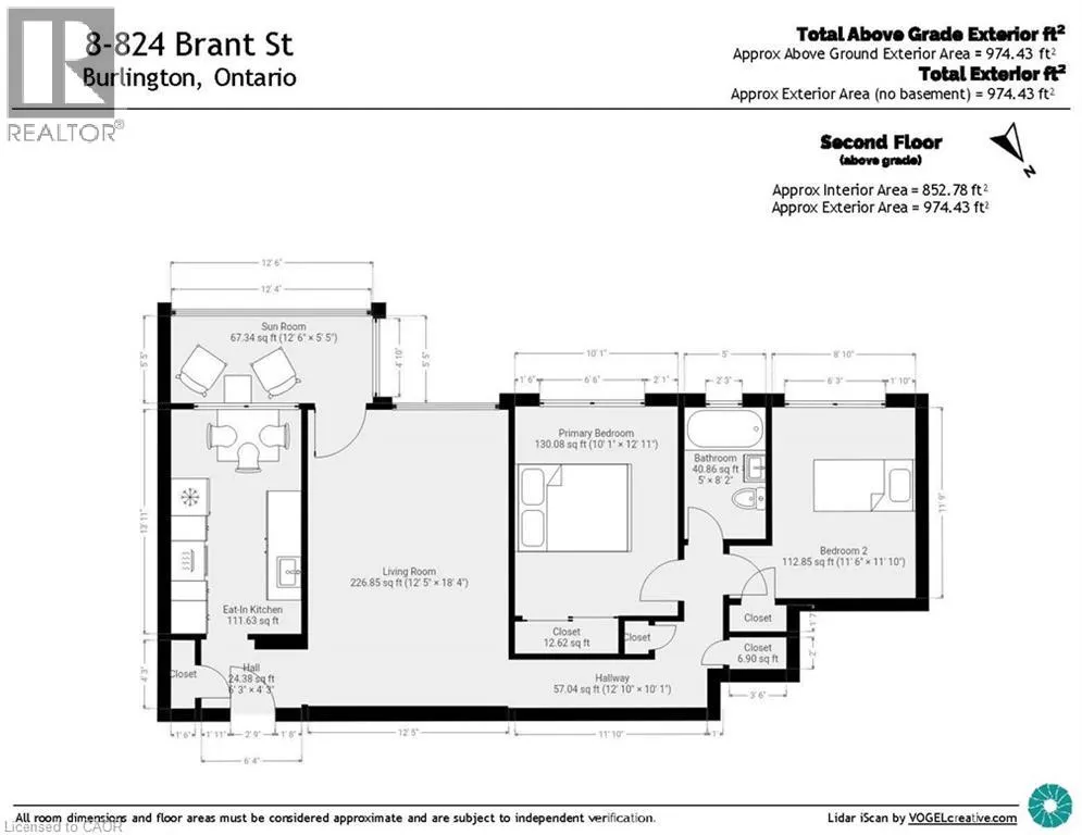 824 BRANT Street Unit# 8, #8