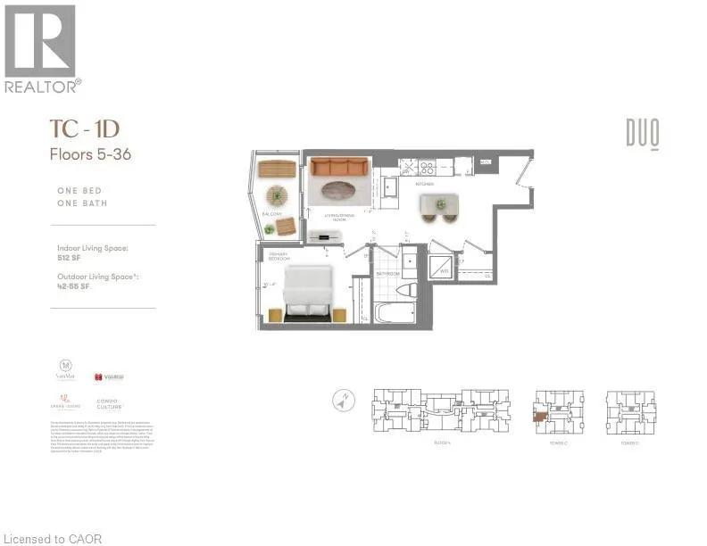 25 WELLINGTON Street S Unit# 1804, #1804