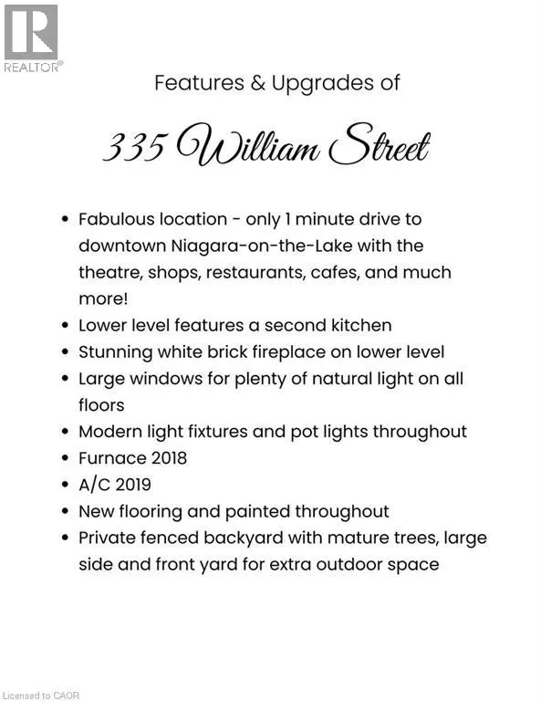 335 WILLIAM Street