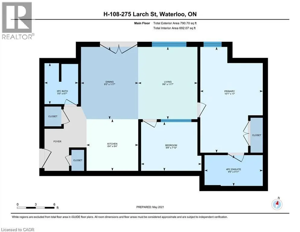 275 LARCH Street Unit# H108, #H108