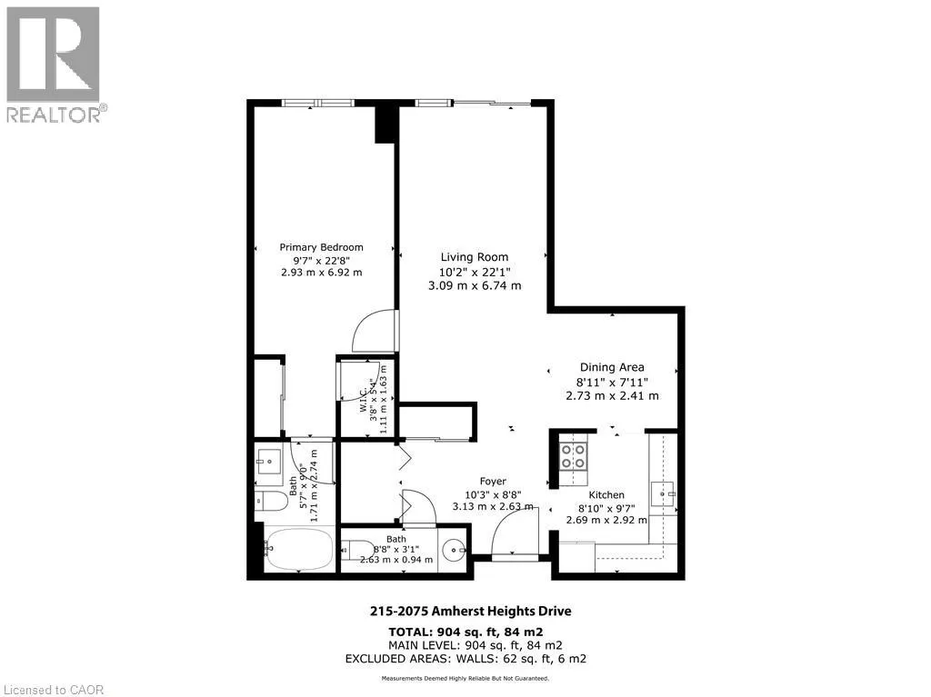2075 AMHERST HEIGHTS Drive Unit# 215, #215