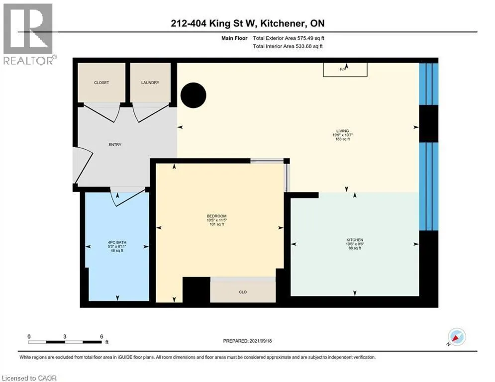 404 KING Street W Unit# 212, #212