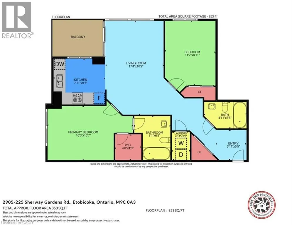 225 SHERWAY GARDENS Road Unit# 2905, #2905