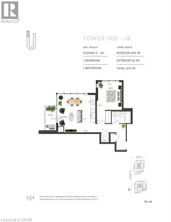 15 WELLINGTON Street S Unit# 1406, #1406