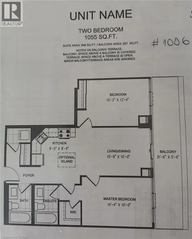550 NORTH SERVICE Road Unit# 1006, #1006