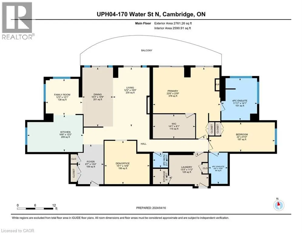 170 WATER Street N Unit# UPH4, #UPH4