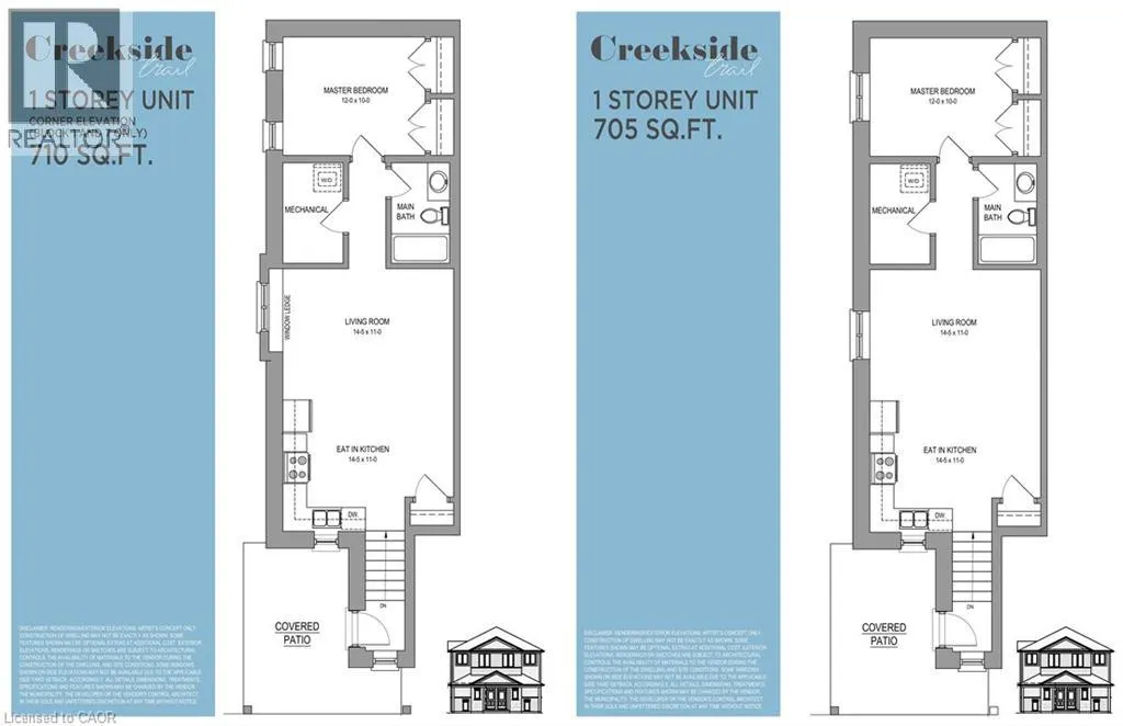 800 MYERS Road Unit# 107, #107