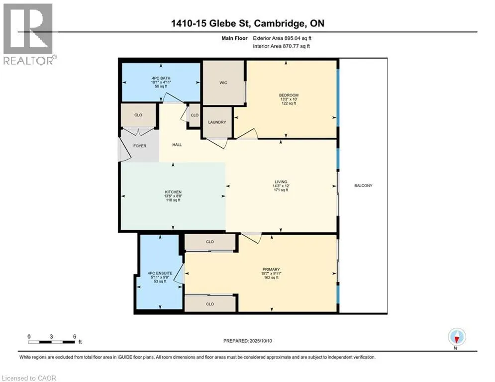 15 GLEBE Street Unit# 1410, #1410