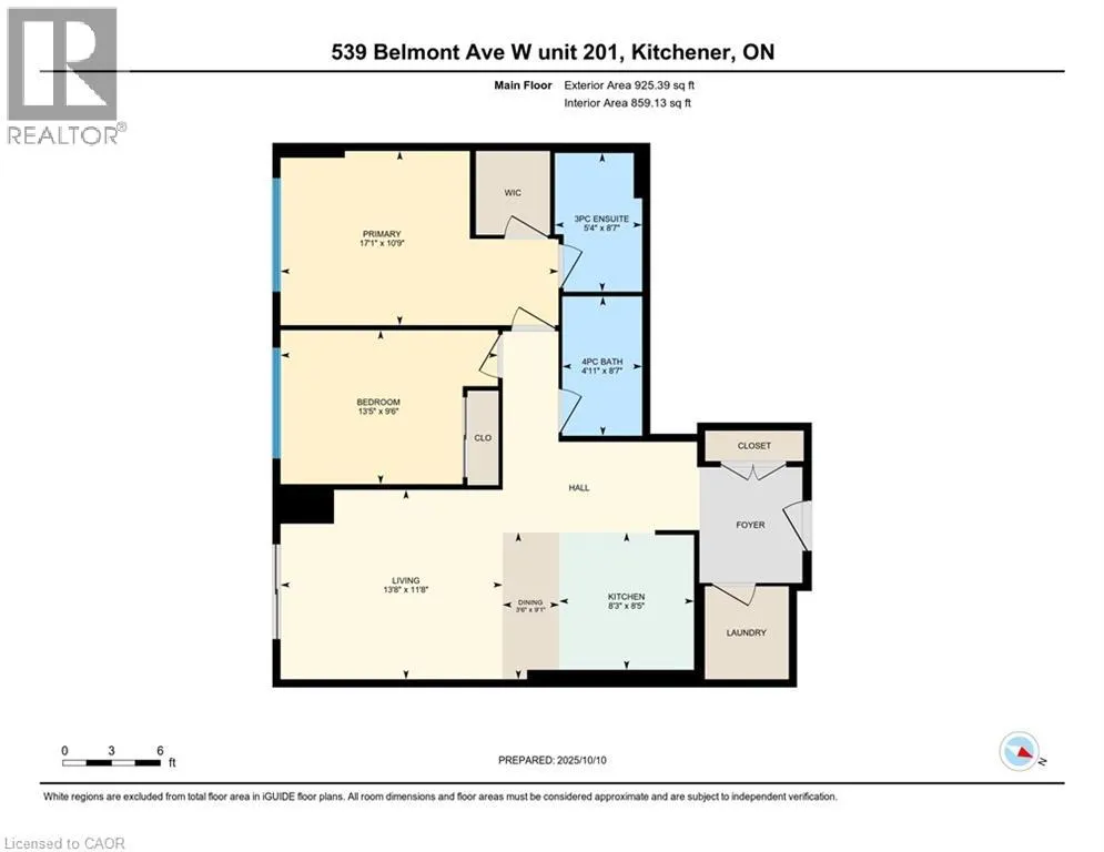 539 BELMONT Avenue W Unit# 201, #201
