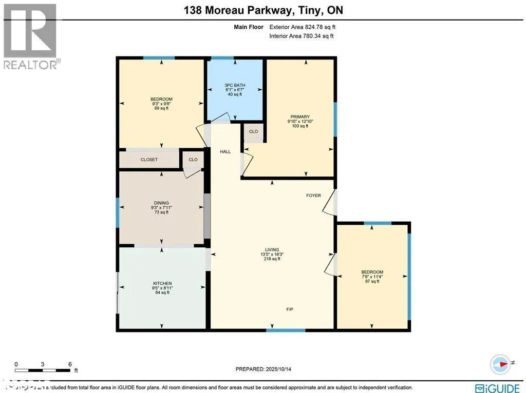 138 MOREAU Parkway