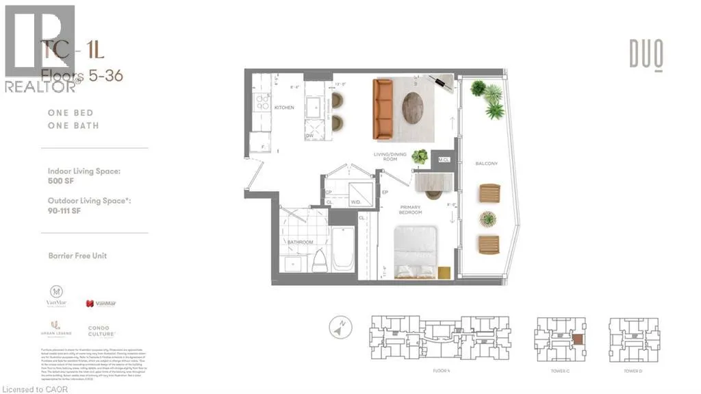 25 WELLINGTON Street S Unit# 1511, #1511